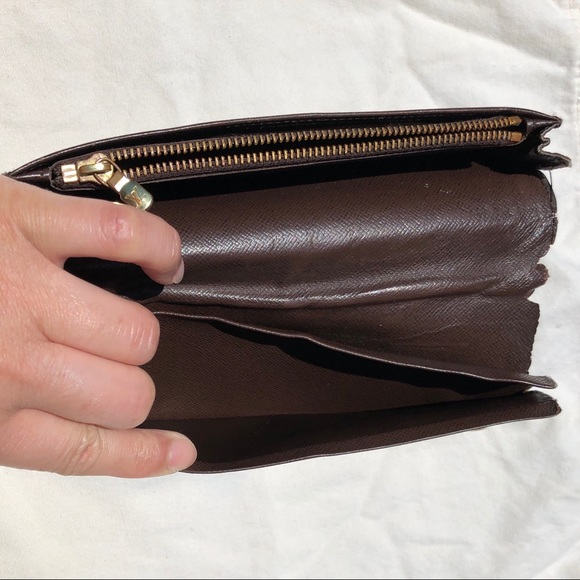 Louis Vuitton Damier Ebene Brazza Wallet - Picture 10 of 14